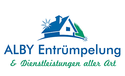 „ALBY Entrümpelung“-Logo, zur Startseite